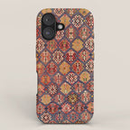 Azeri Zili Azerbaijan South Causasus Antique Rug Print iPhone Case Gallery Image 1