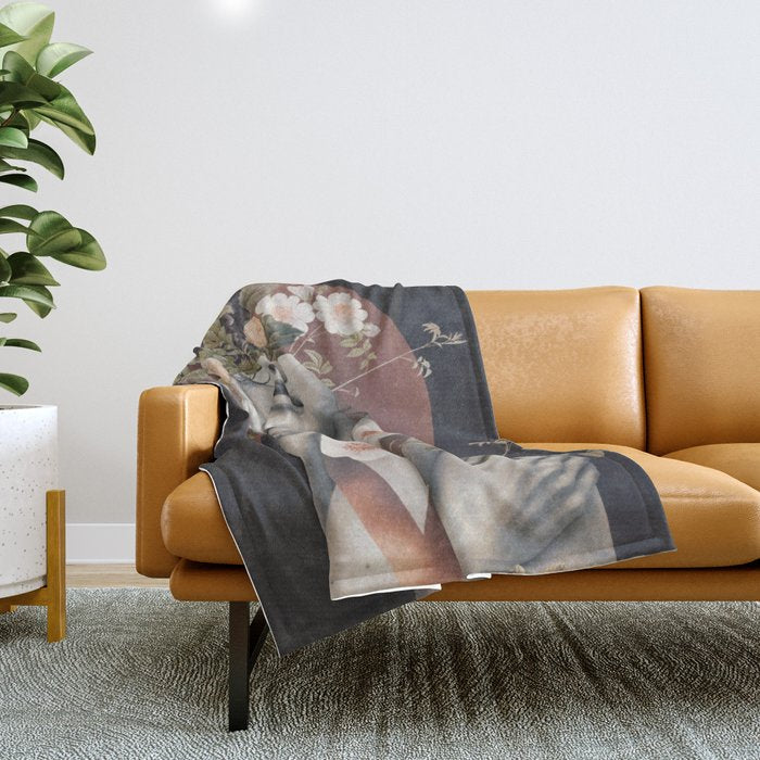 Bloom 15 Throw Blanket Gallery Image 1