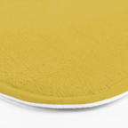 Marigold Yellow Solid Color Bath Mat Gallery Image 3