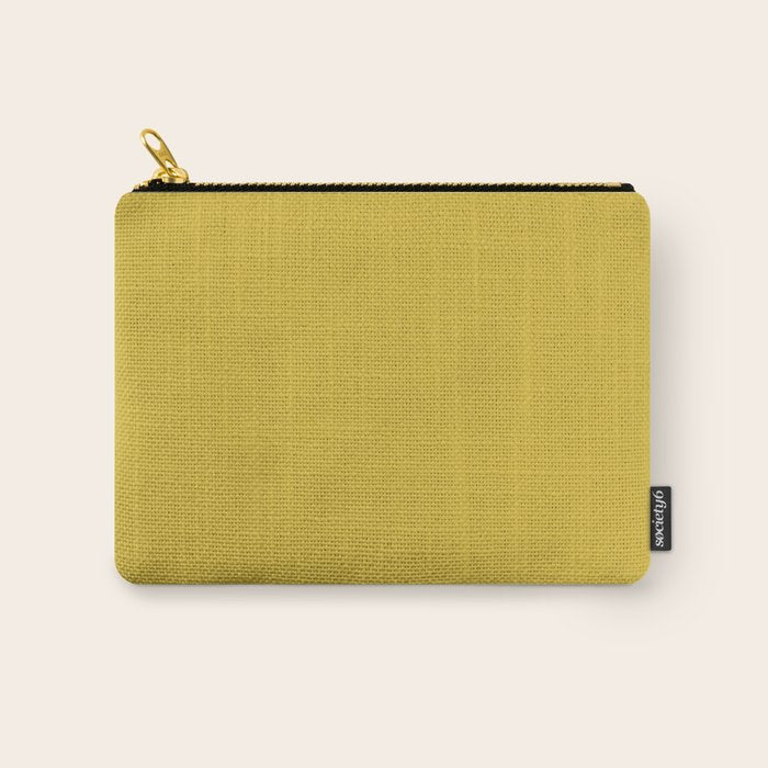 Marigold Yellow Solid Color Carry All Pouch Gallery Image 1