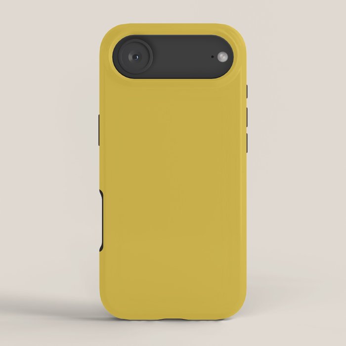 Marigold Yellow Solid Color iPhone Case Gallery Image 2
