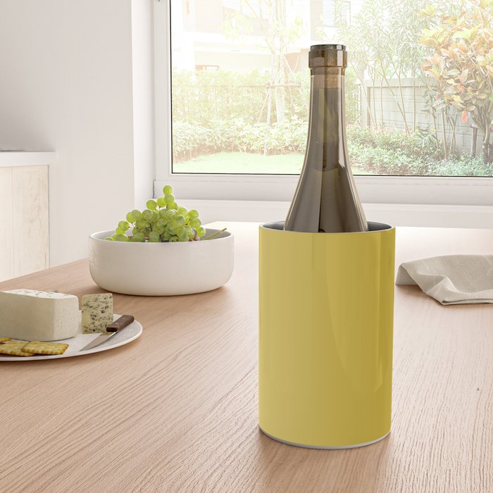 Marigold Yellow Solid Color Wine Chiller Gallery Image 4