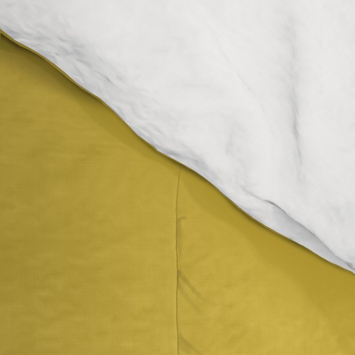 Marigold Yellow Solid Color Comforter Gallery Image 4