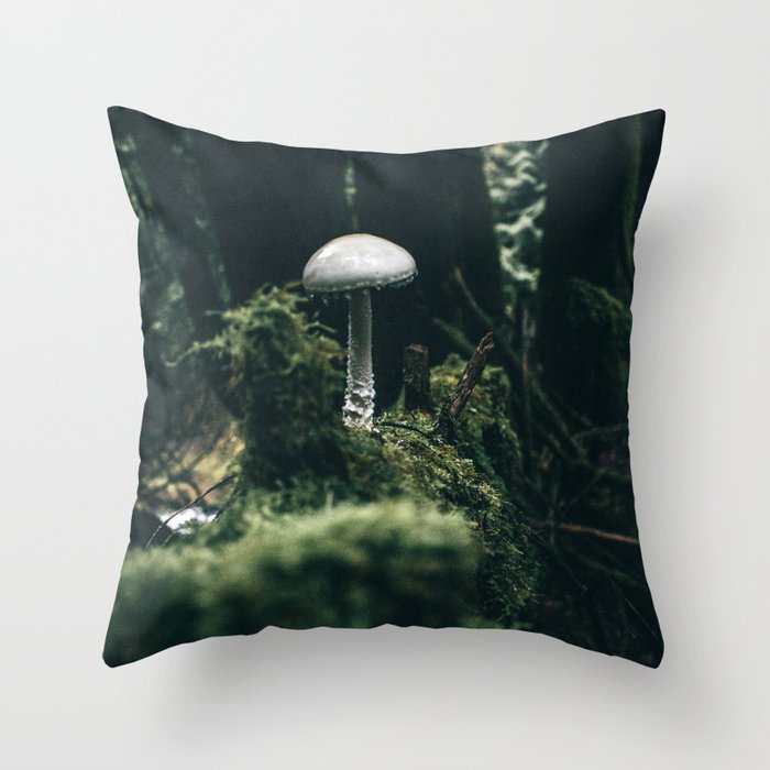 Mushroom Throw Pillow Gallery Image 6