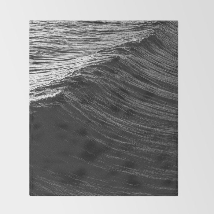 OCEAN WAVES II Throw Blanket Gallery Image 2