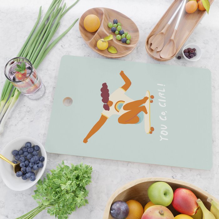 You go, girl! Cutting Board Gallery Image 2