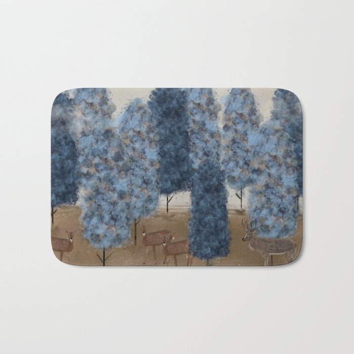 blueberry wood Bath Mat Gallery Image 1