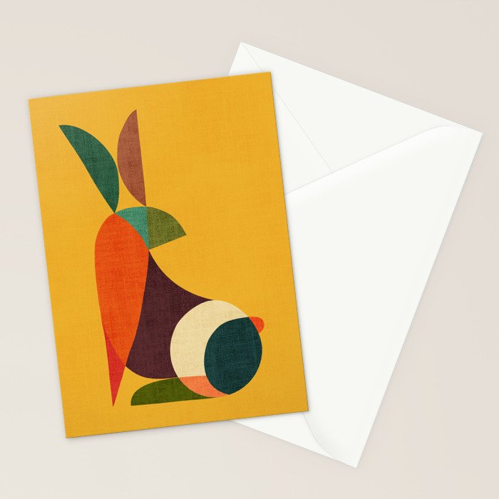 Rabbit Stationery Card Gallery Image 2