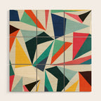 Collection of pointy summit Wood Wall Art Gallery Image 1
