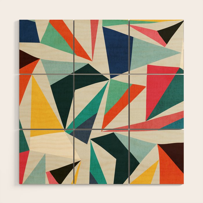Collection of pointy summit Wood Wall Art Gallery Image 1