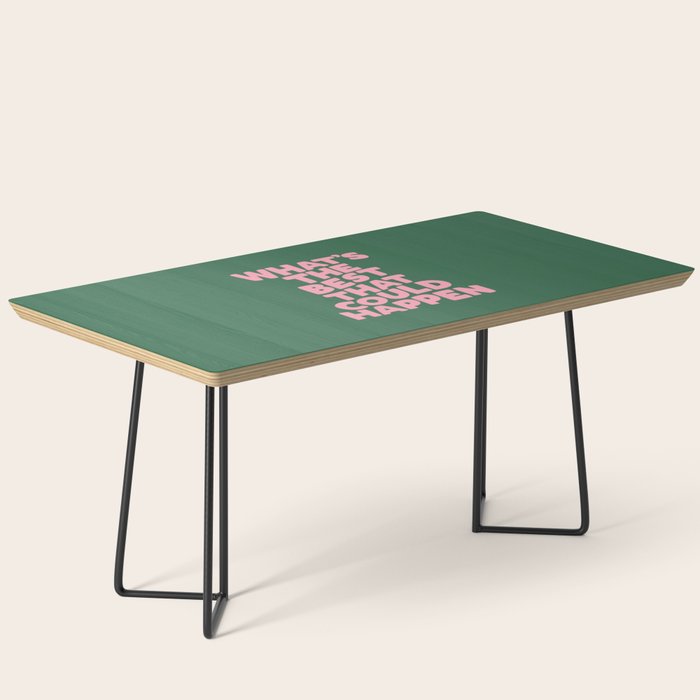 What's The Best That Could Happen Coffee Table Gallery Image 1