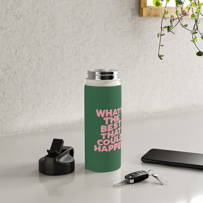What's The Best That Could Happen Water Bottle Gallery Image 4
