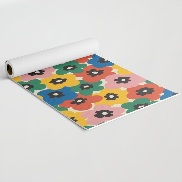 Summer Garden #3 Yoga Mat Gallery Image 2