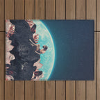 Your love crystallized inside me Outdoor Rug Gallery Image 1