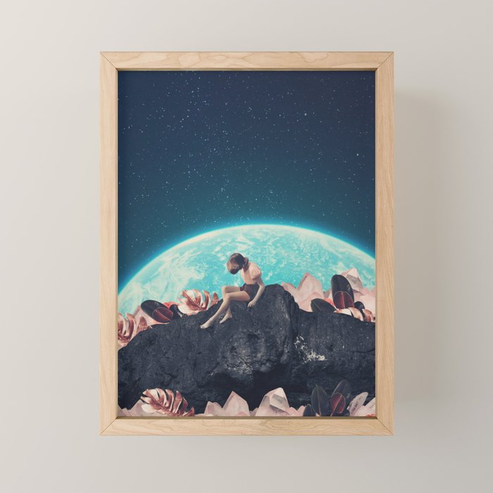 Your love crystallized inside me Mini Art Print Gallery Image 1