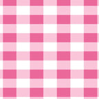 Gingham Large Pink White Coffee Mug Gallery Image 2