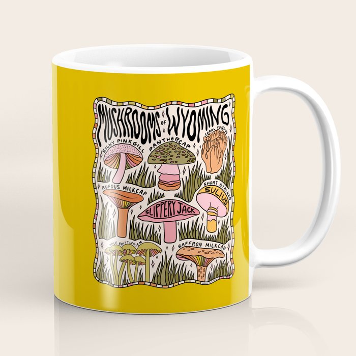 Mushrooms of Wyoming Coffee Mug Gallery Image 1