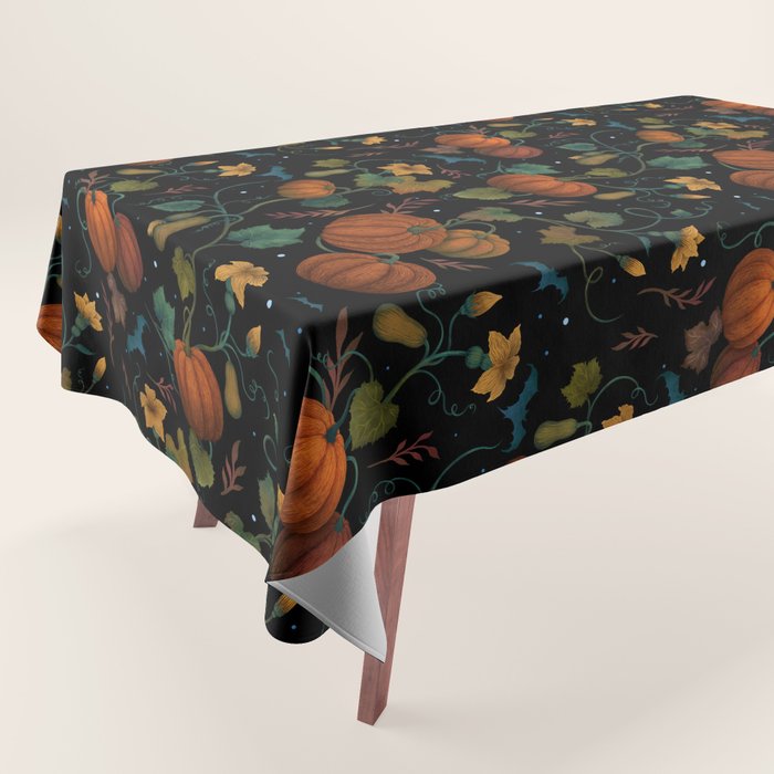 Pumpkin Rooftop Tablecloth Gallery Image 1