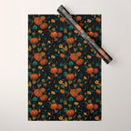 Pumpkin Rooftop Wrapping Paper Gallery Image 1