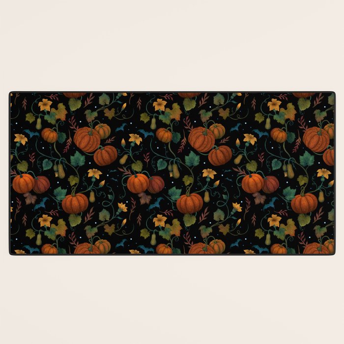 Pumpkin Rooftop Desk Mat Gallery Image 3