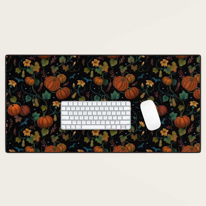 Pumpkin Rooftop Desk Mat Gallery Image 1