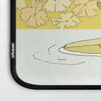 follow the dolphins to paradise ~ hibiscus // retro surf art by surfy birdy Laptop Sleeve Gallery Image 3