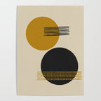 abstract sun and moon  Poster Gallery Image 4