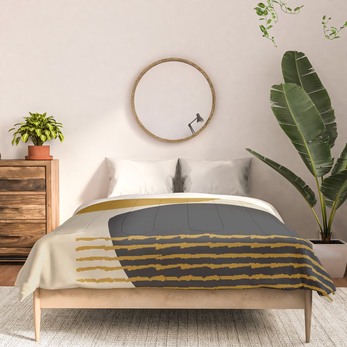 abstract sun and moon  Comforter Gallery Image 3