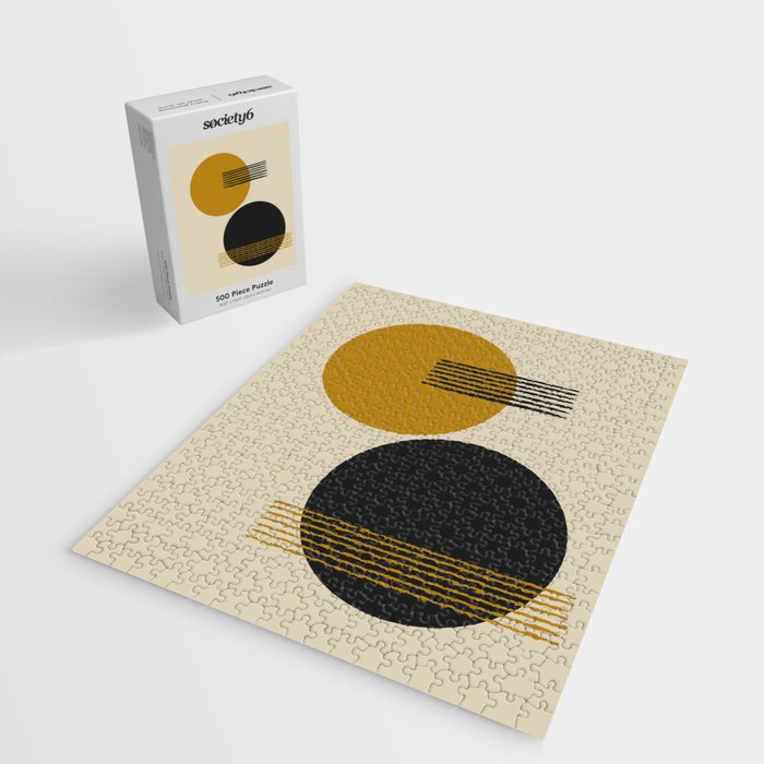 abstract sun and moon  Jigsaw Puzzle Gallery Image 2