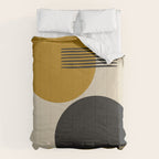 abstract sun and moon  Comforter Gallery Image 6