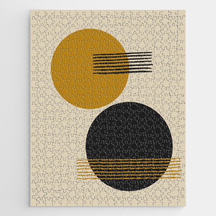abstract sun and moon  Jigsaw Puzzle Gallery Image 1