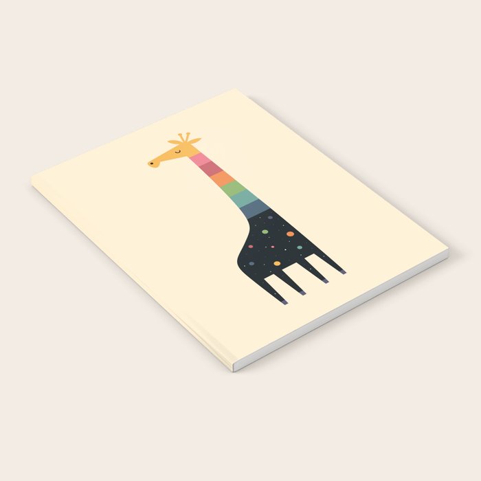 Galaxy Giraffe Notebook Gallery Image 1