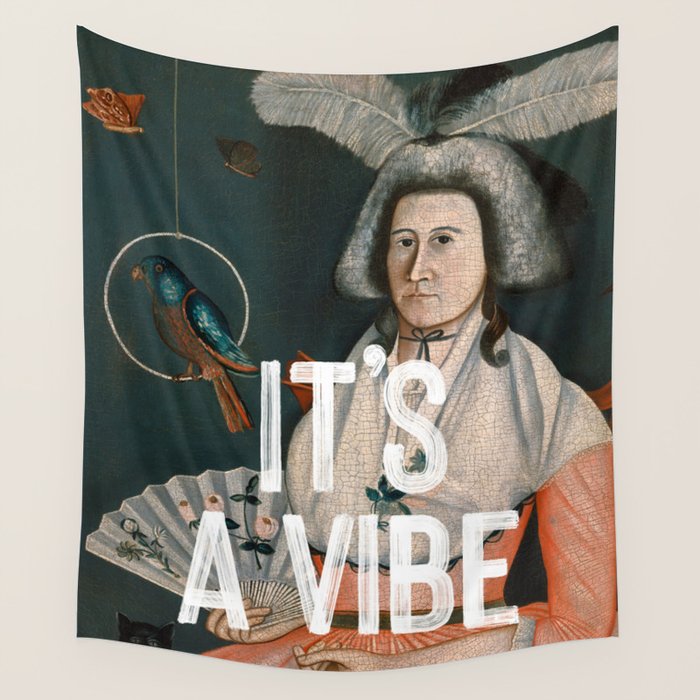 It's A Vibe Wall Tapestry Gallery Image 4
