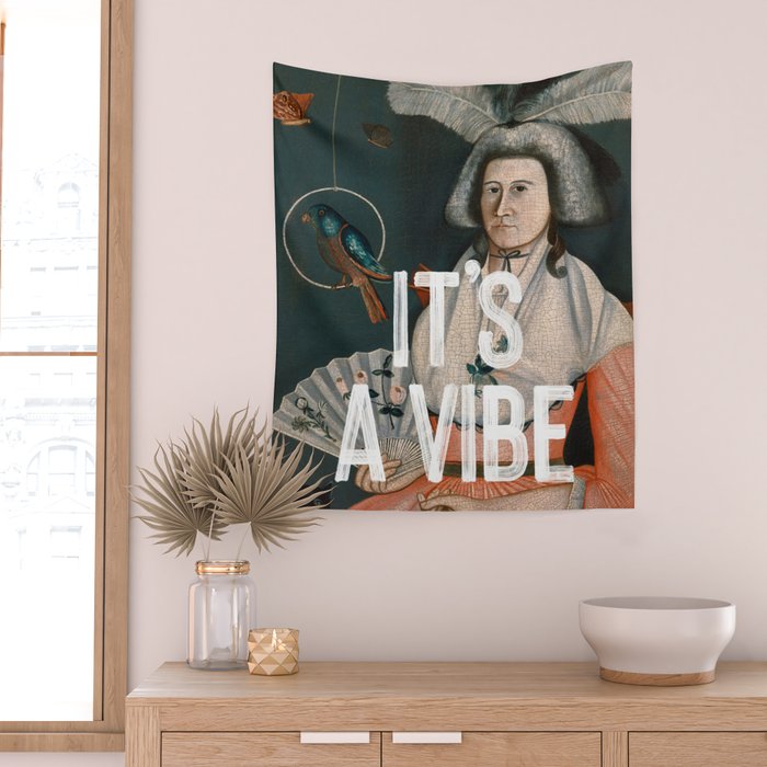 It's A Vibe Wall Tapestry Gallery Image 2