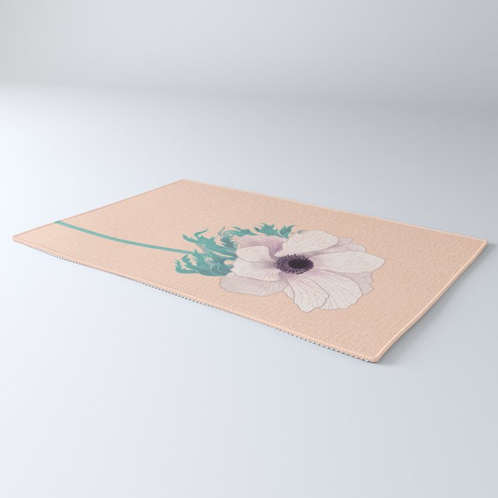 Anemone Flower Rug Gallery Image 3