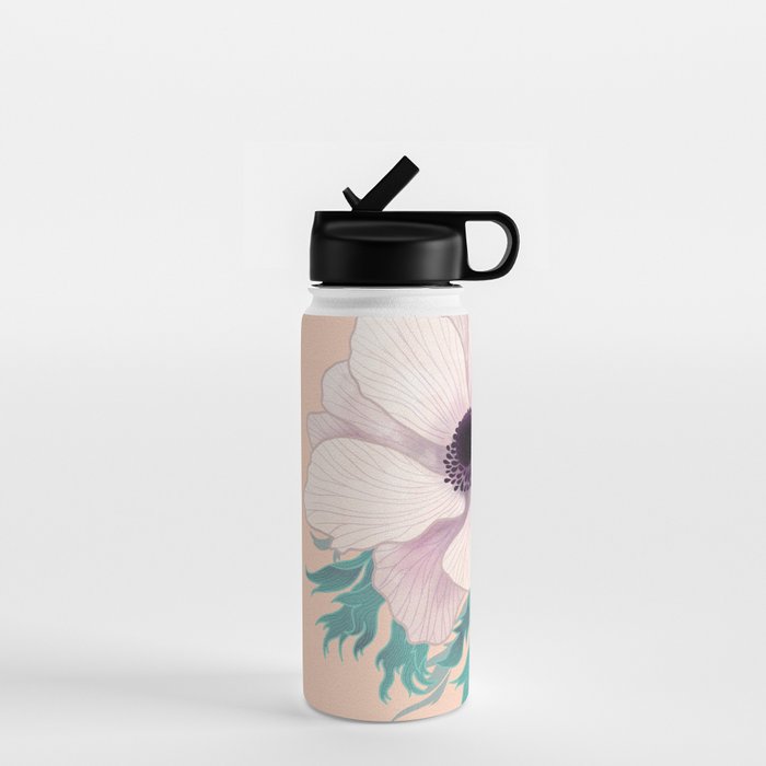 Anemone Flower Water Bottle Gallery Image 1