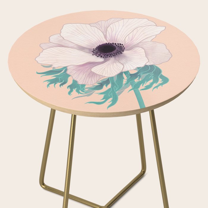 Anemone Flower Side Table Gallery Image 2