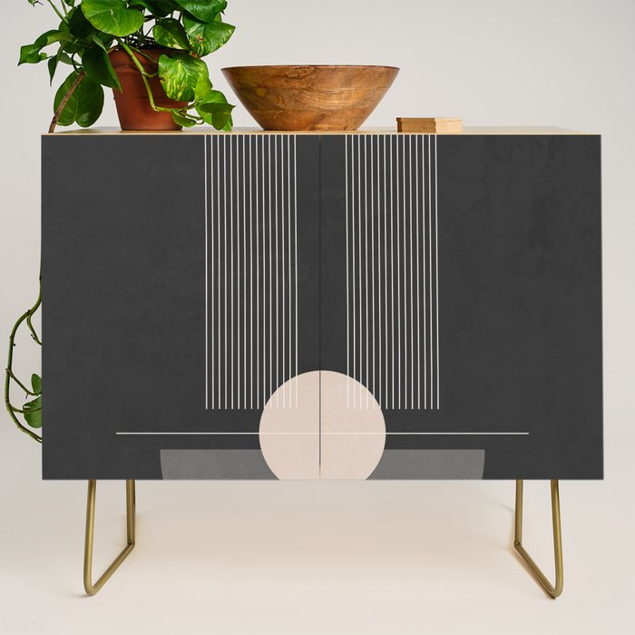 Geometric Shapes 55 Credenza Gallery Image 1