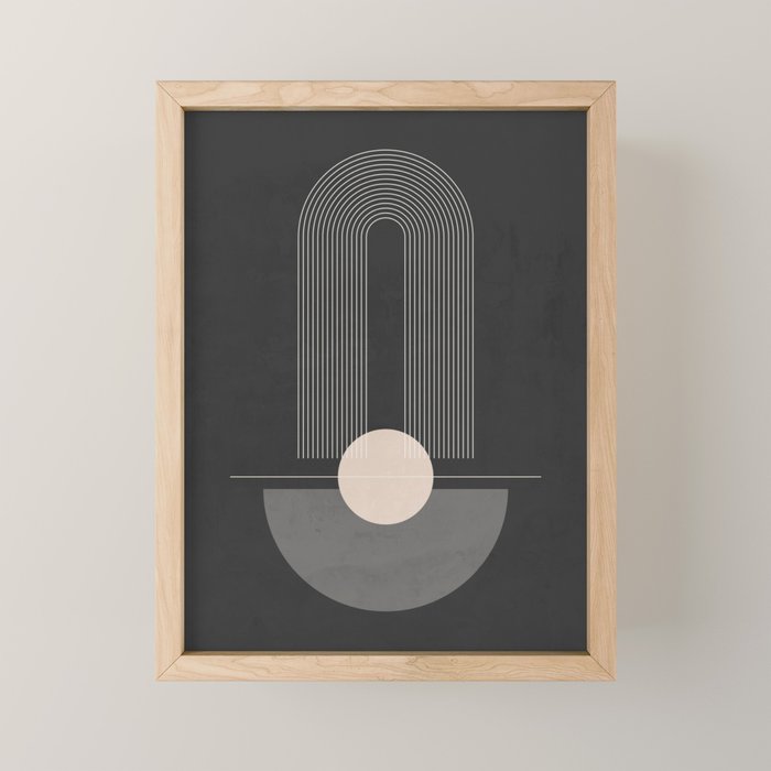 Geometric Shapes 55 Mini Art Print Gallery Image 1