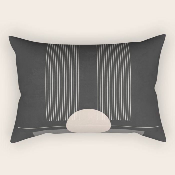 Geometric Shapes 55 Rectangular Pillow Gallery Image 1
