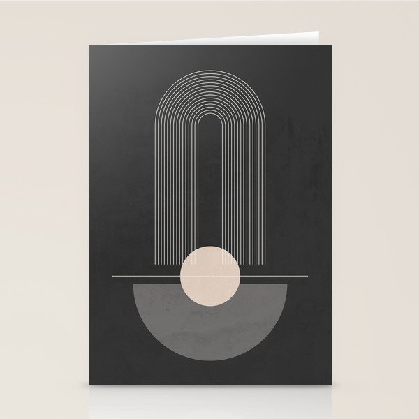 Geometric Shapes 55 Stationery Card Gallery Image 2