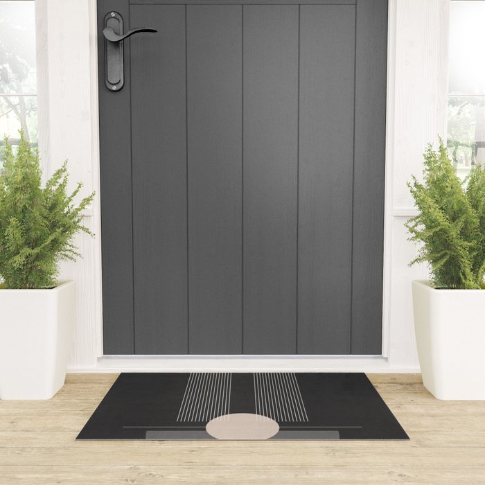Geometric Shapes 55 Welcome Mat Gallery Image 3