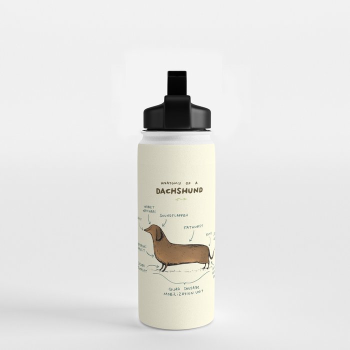Anatomy of a Dachshund Water Bottle Gallery Image 2