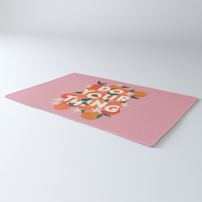Do Your Thing - Summer Oranges  Rug Gallery Image 3