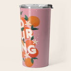 Do Your Thing - Summer Oranges  Travel Mug Gallery Image 2