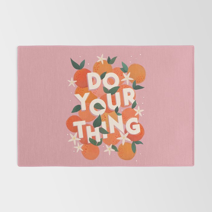 Do Your Thing - Summer Oranges  Rug Gallery Image 2