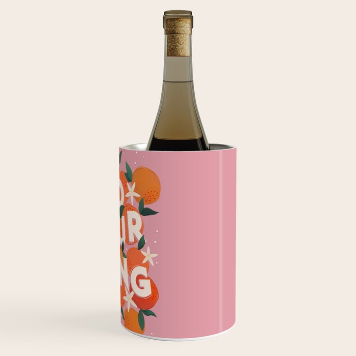 Do Your Thing - Summer Oranges  Wine Chiller Gallery Image 3