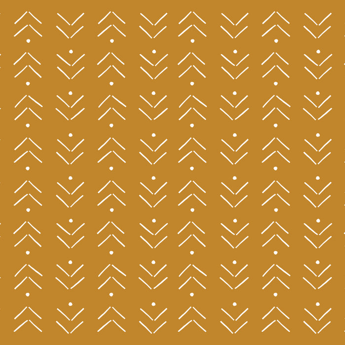Arrow Lines Pattern Design 10 in mustard yellow Coffee Mug Gallery Image 2