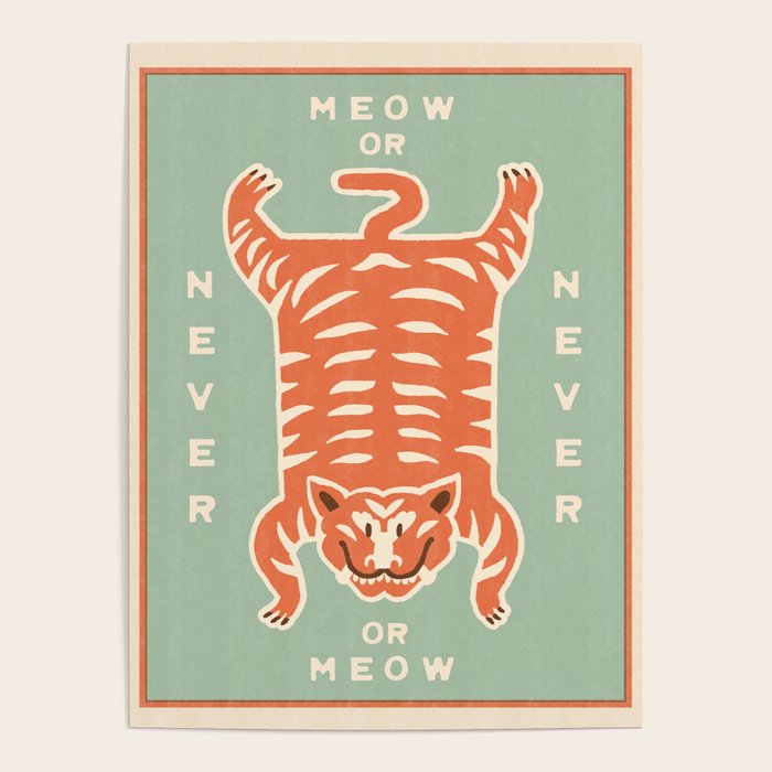 Tiger Meow or Never Poster Gallery Image 4