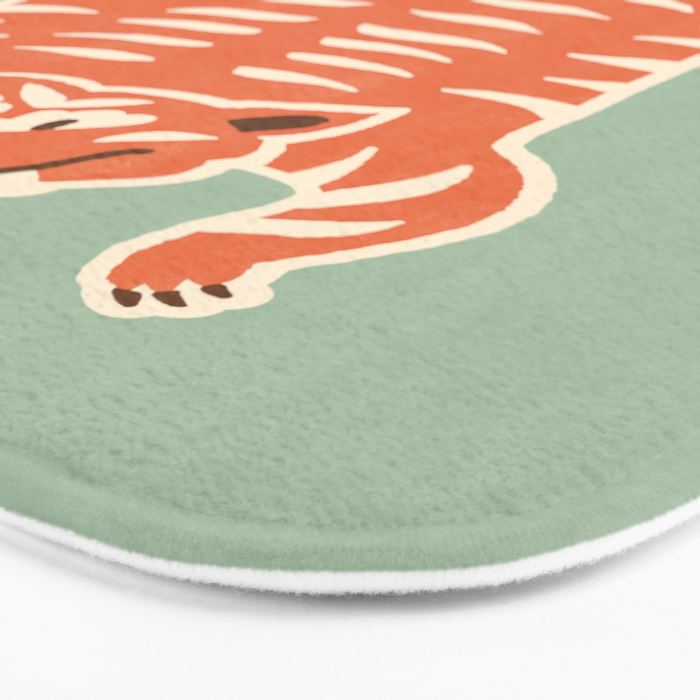 Tiger Meow or Never Bath Mat Gallery Image 3